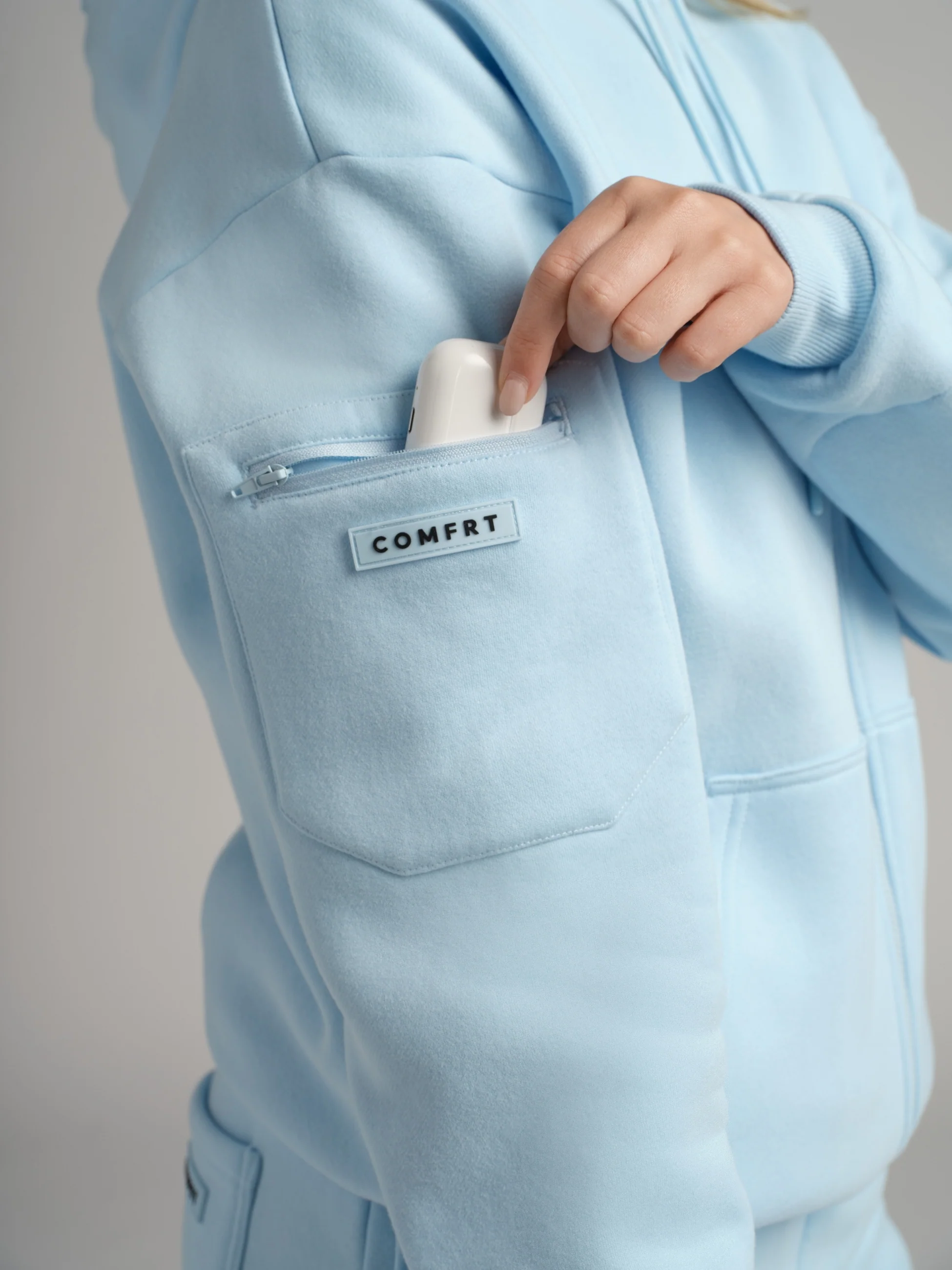 Airplane Mode Travel Zip Hoodie - Image 83