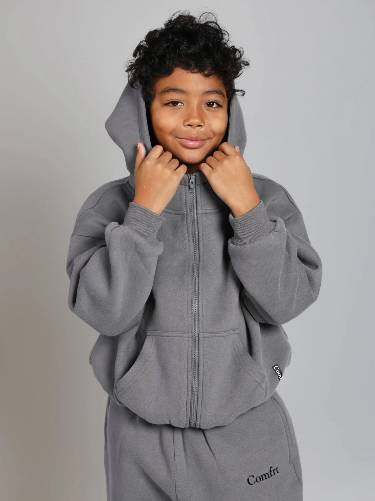 Cloud Zip Kids Hoodie - Image 16