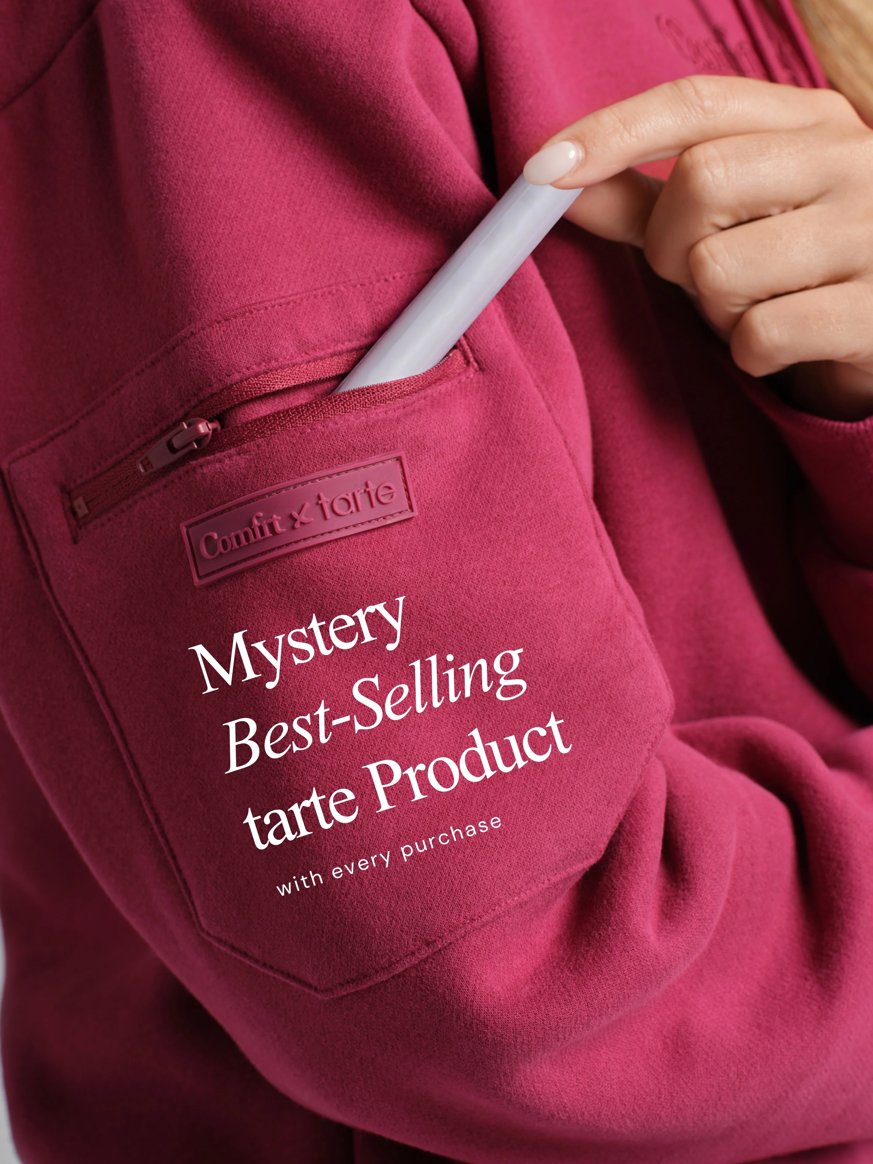 Comfrt x tarte Airplane Mode Travel Hoodie - Image 10