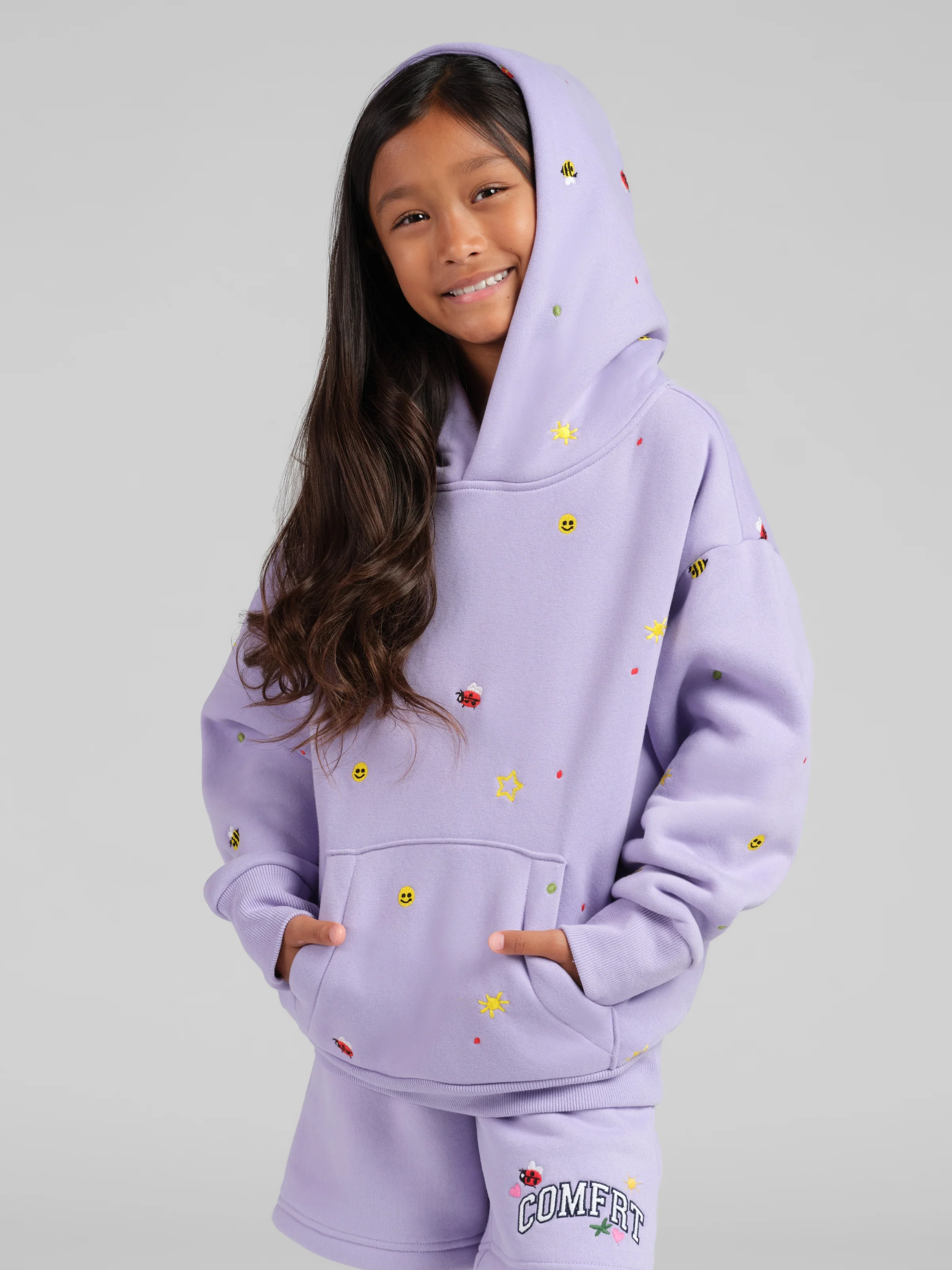 Varsity Kids Allover Embroidered Hoodie - Image 10