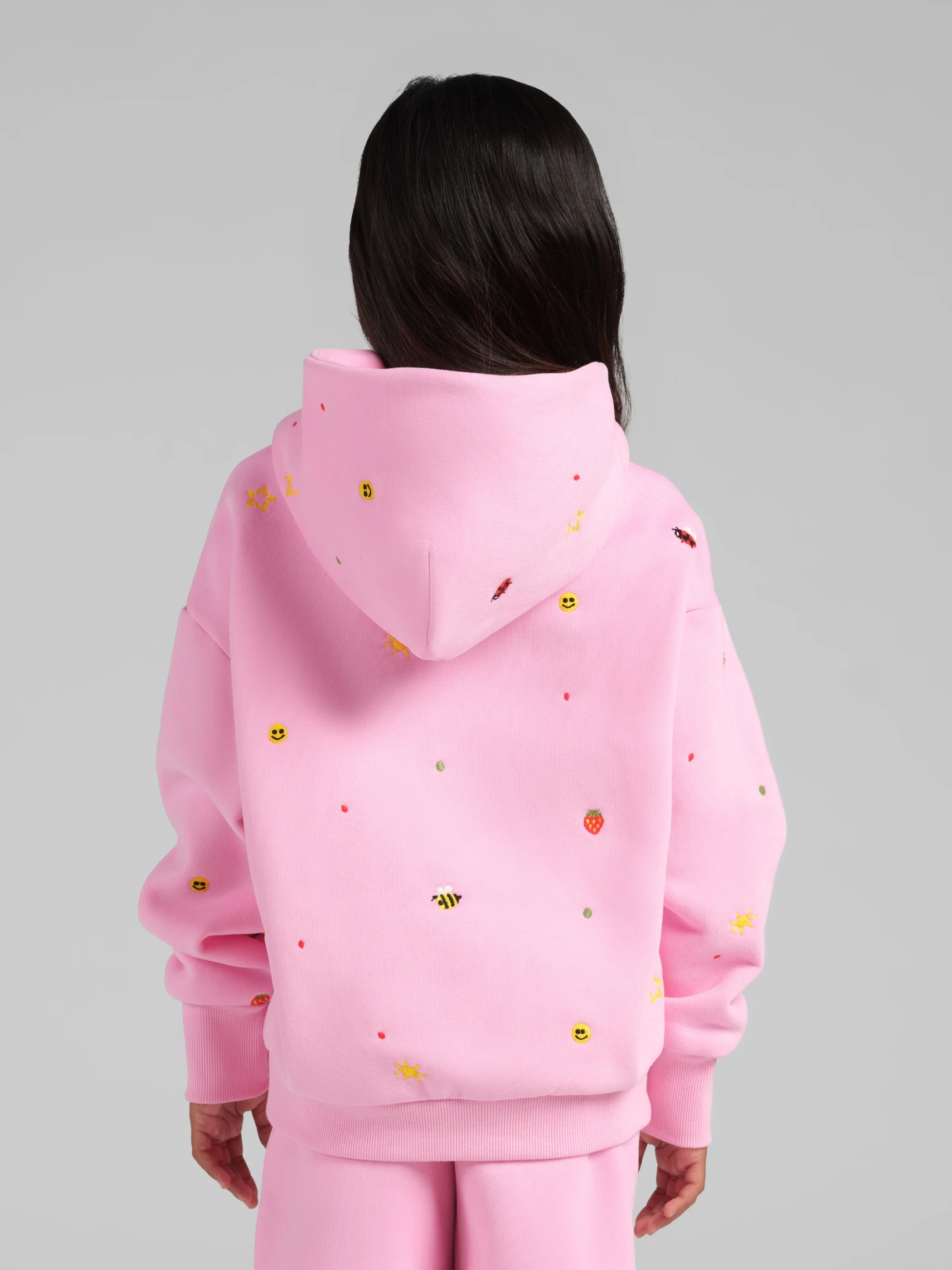 Varsity Kids Allover Embroidered Hoodie - Image 3