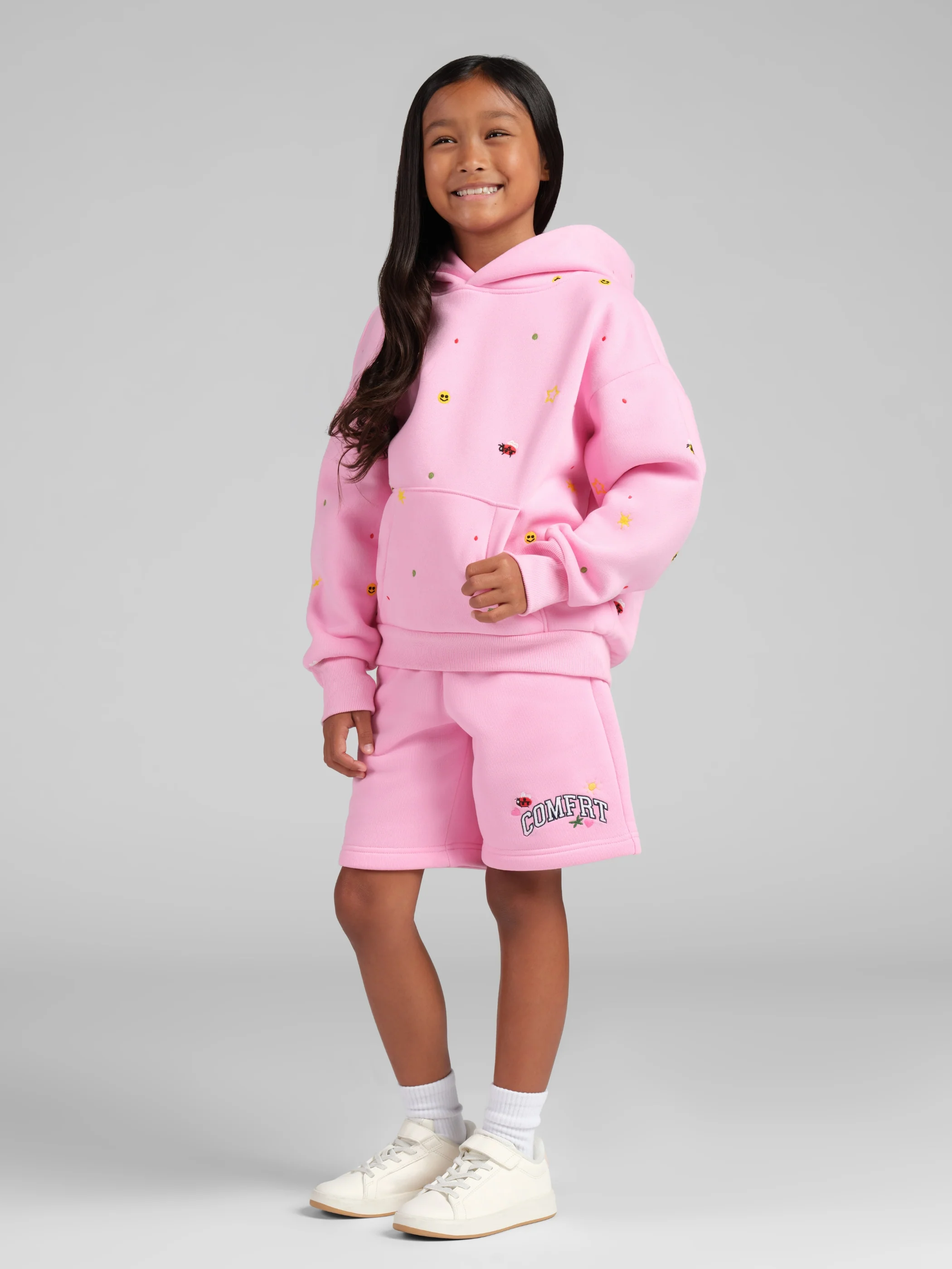 Varsity Kids Allover Embroidered Hoodie - Image 6