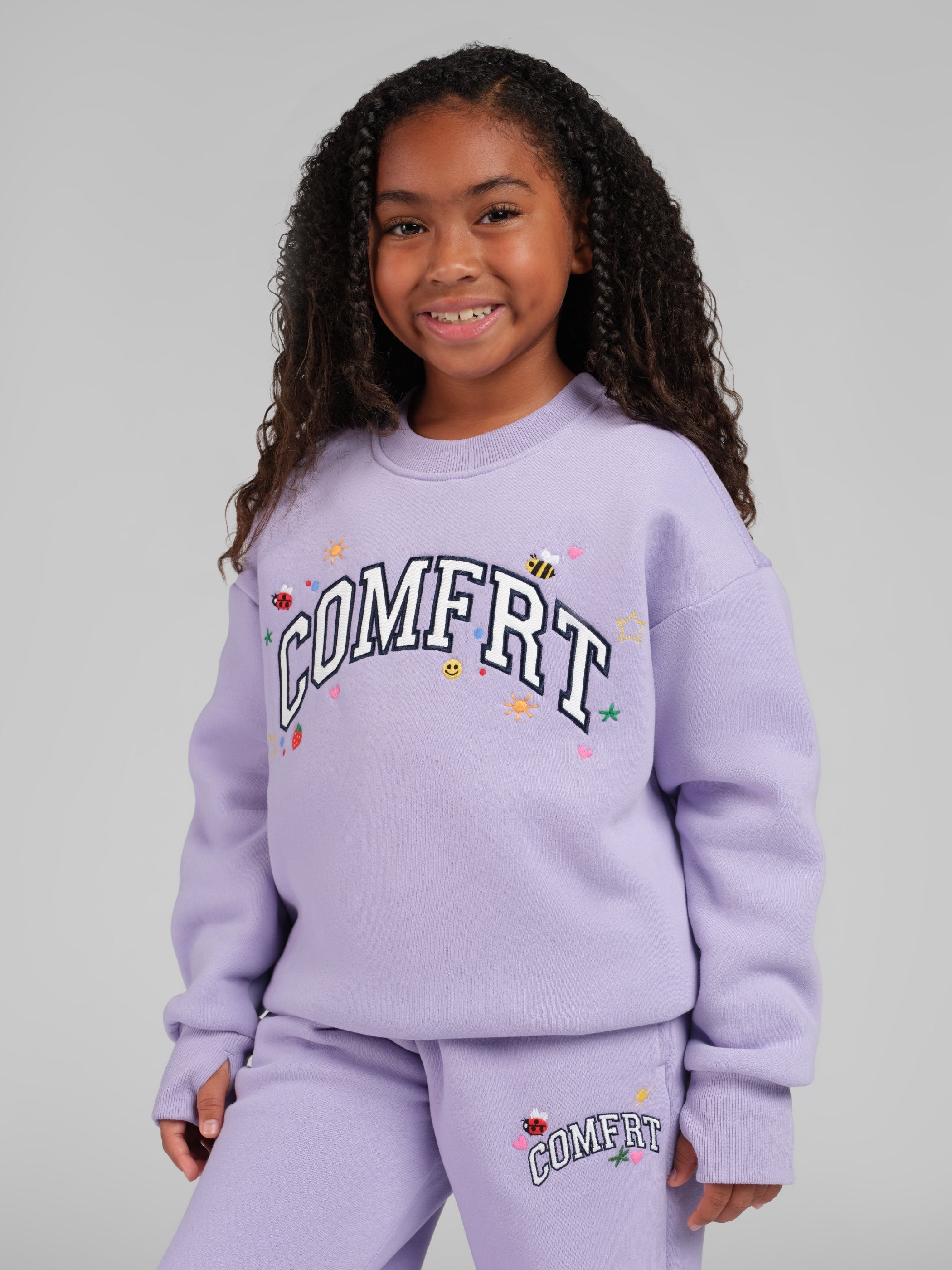 Varsity Kids Applique Crew - Image 4