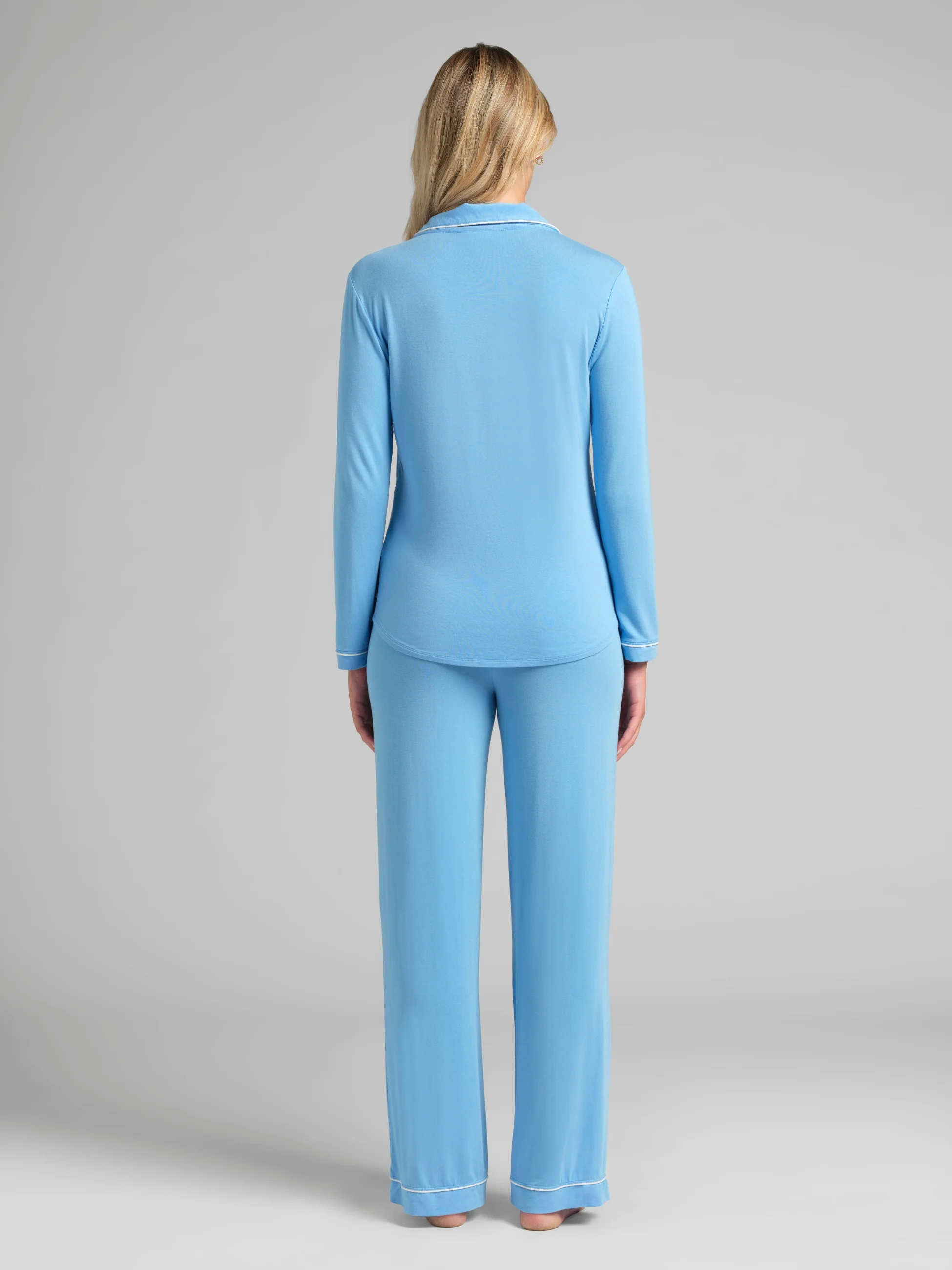 Luna Lounge Long Sleeve Pant PJ Set - Image 95