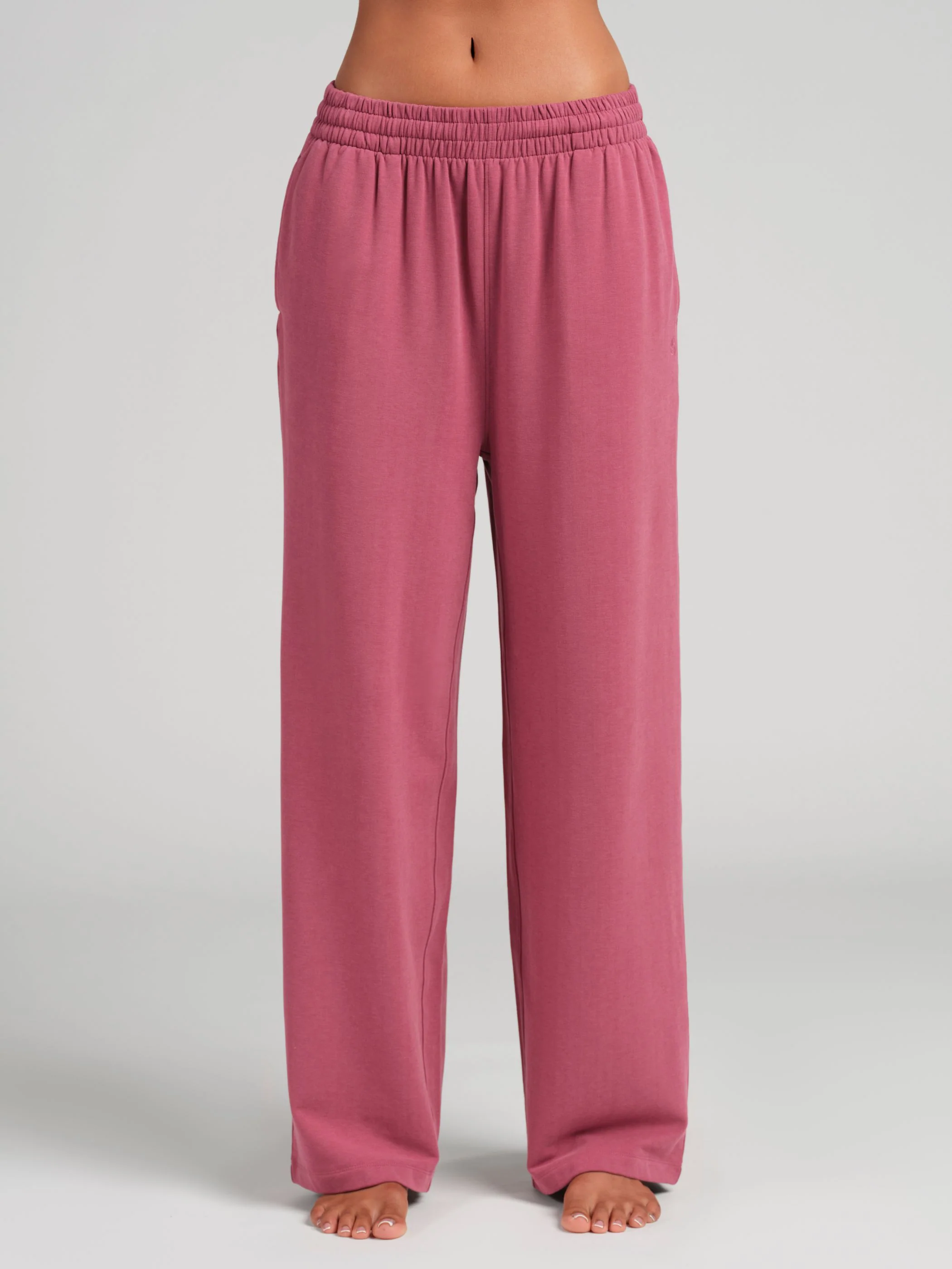Luxe Terry Lightweight Straight Leg Pants - Image 12