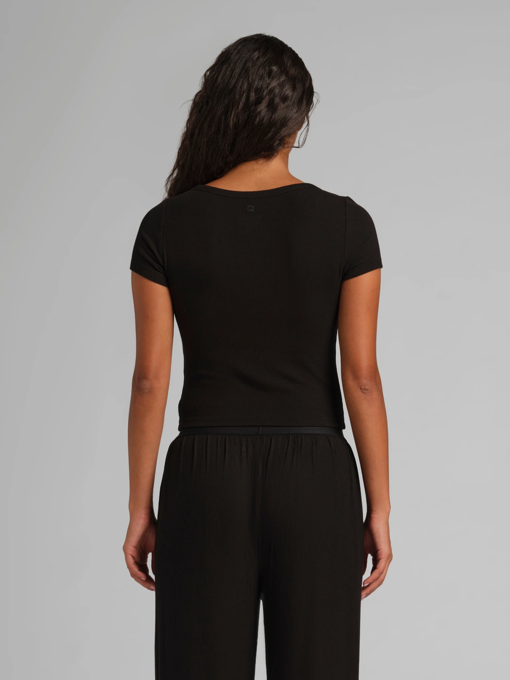 Slinky Rib Baby Tee - Image 21