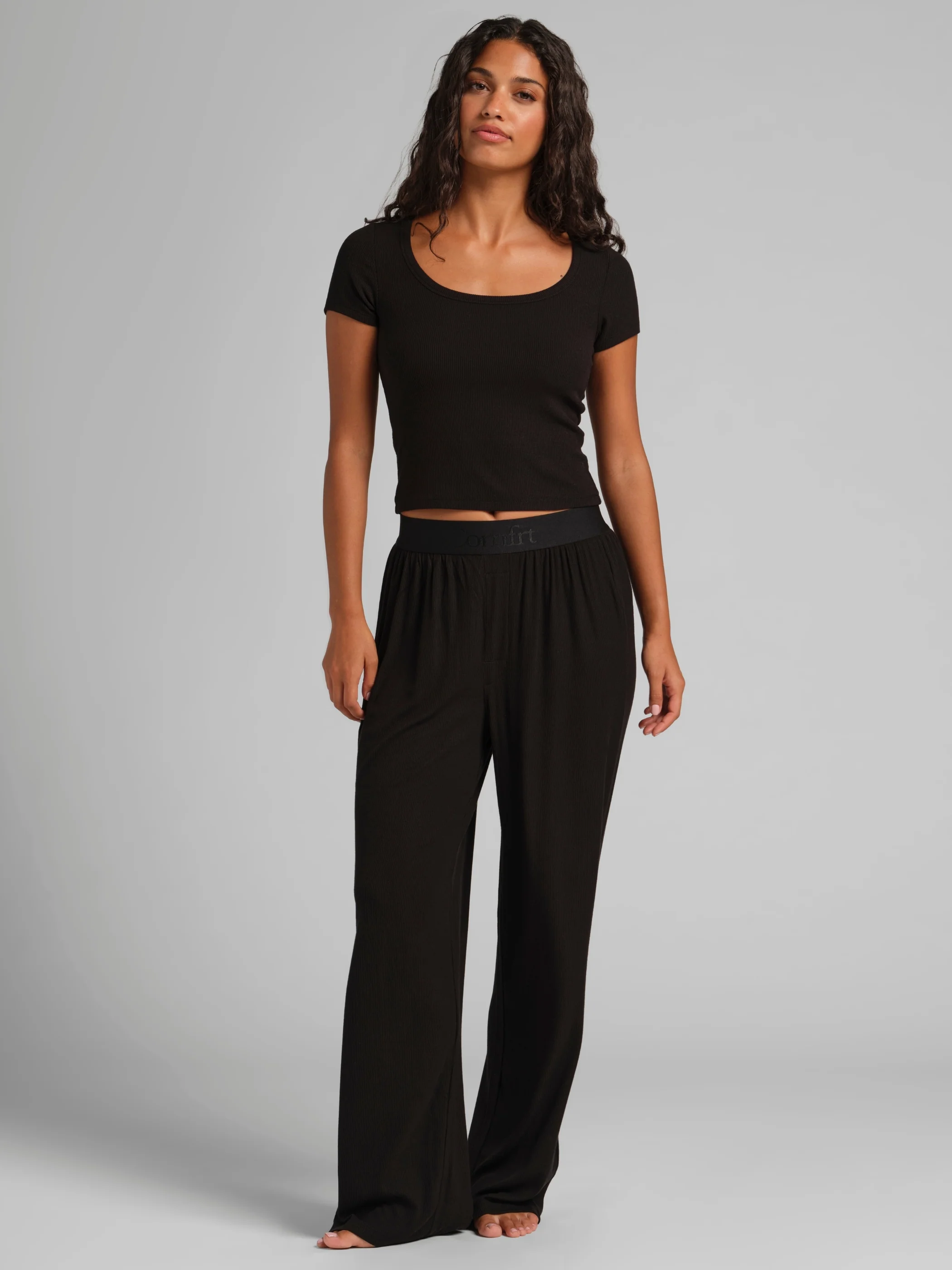 Slinky Rib Baby Tee - Image 24